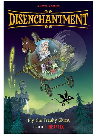 мультик Disenchantment, season 1 (Разочарование, 1-й сезон) 16.08.22