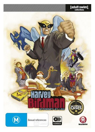 мультик Harvey Birdman, Attorney at Law (Харви Бердмэн, адвокат) 16.08.22