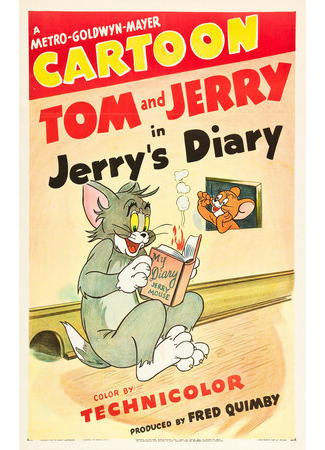 мультик Jerry&#39;s Diary (Дневник Джерри (1949)) 16.08.22