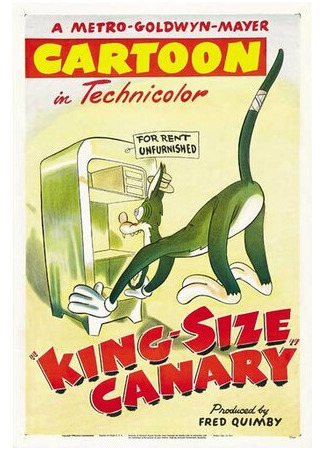 мультик King-Size Canary (Очень большая канарейка (1947)) 16.08.22