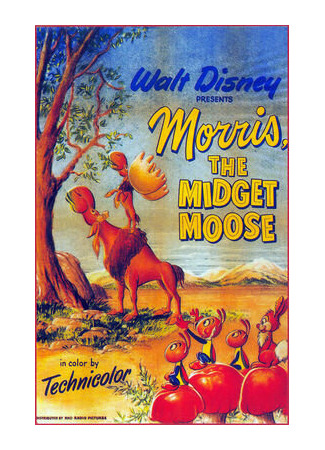мультик Morris the Midget Moose (Моррис, карлик-лось (1950)) 16.08.22