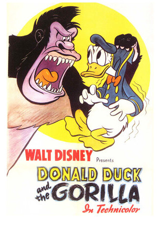 мультик Дональд Дак и горилла (1944) (Donald Duck and the Gorilla) 16.08.22