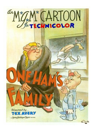 мультик One Ham&#39;s Family (Три поросенка по-новому (1943)) 16.08.22