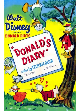 мультик Donald&#39;s Diary (Дневник Дональда (1954)) 16.08.22