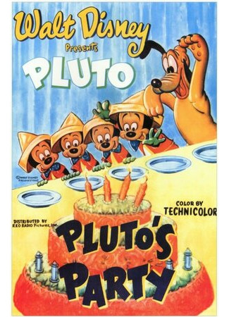 мультик Вечеринка Плуто (1952) (Pluto&#39;s Party) 16.08.22