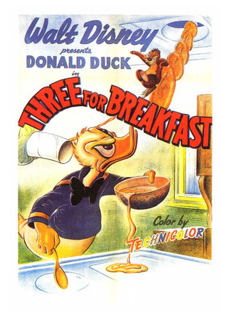 мультик Завтрак для троих (1948) (Three for Breakfast) 16.08.22