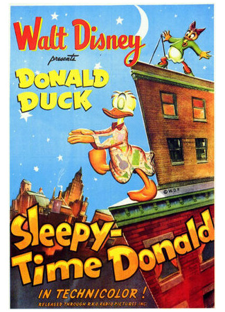 мультик Дональд во сне (1947) (Sleepy Time Donald) 16.08.22