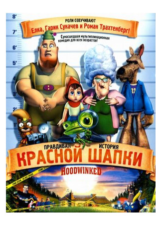 мультик Правдивая история Красной Шапки (2005) (Hoodwinked!) 16.08.22