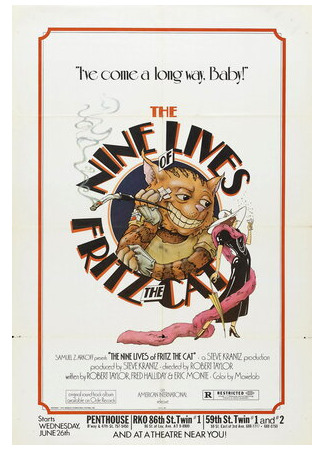 мультик Девять жизней кота Фрица (1974) (The Nine Lives of Fritz the Cat) 16.08.22