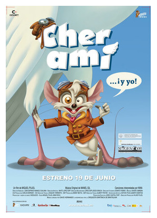 мультик Cher Ami... ¡y yo! (Летающие герои (2008)) 16.08.22