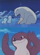 Приключения Мишки и Мушки на Северном Полюсе (1979)