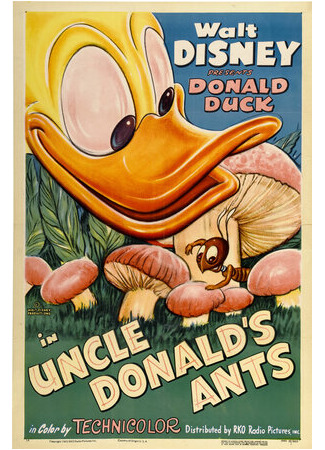 мультик Муравьи дяди Дональда (1952) (Uncle Donald&#39;s Ants) 16.08.22
