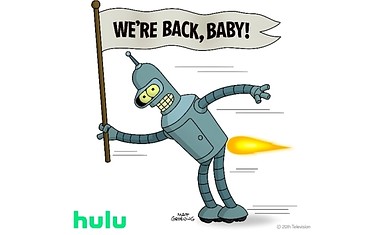 8-й сезон Футурамы на Hulu в 2023! Джон Ди Маджио вновь озвучит Бендера!