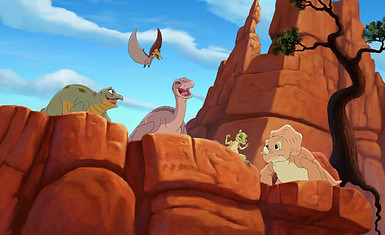 Мультфильм про динозавров «Земля до начала времен»