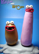 Фиолетовый и Коричневый