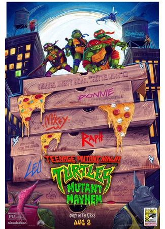 мультик Черепашки-ниндзя: Погром мутантов (Teenage Mutant Ninja Turtles: Mutant Mayhem) 20.08.24