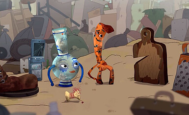 Представлены постеры мультфильма «На выброс»